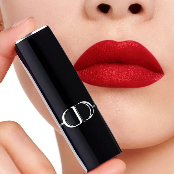 NEW ROUGE DIOR COUTURE LIPSTICK in 999 ICONIC CLASSIC RED(Satin Finish) - Picture 3 of 4